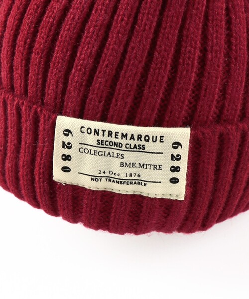 BRANSHES(ブランシェス)の「シンプルニット帽(ニットキャップ/ビーニー・キッズ・ブラック/グレー/レッド/エメラルド/マスタード・S/M/L)」の21枚目の写真