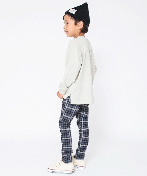 BRANSHES(ブランシェス)の「シンプルニット帽(ニットキャップ/ビーニー・キッズ・ブラック/グレー/レッド/エメラルド/マスタード・S/M/L)」の6枚目の写真