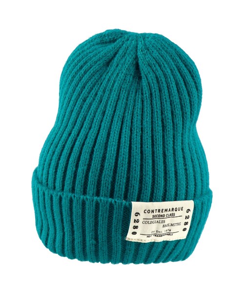 BRANSHES(ブランシェス)の「シンプルニット帽(ニットキャップ/ビーニー・キッズ・ブラック/グレー/レッド/エメラルド/マスタード・S/M/L)」の9枚目の写真