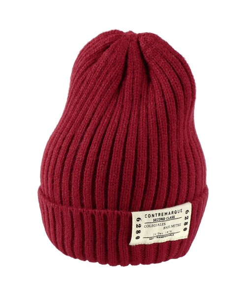 BRANSHES(ブランシェス)の「シンプルニット帽(ニットキャップ/ビーニー・キッズ・ブラック/グレー/レッド/エメラルド/マスタード・S/M/L)」の17枚目の写真