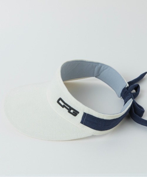 CPG GOLF（シーピージーゴルフ）の「Women's widebrimmed visor（レディース ワイドブリム サンバイザーwith