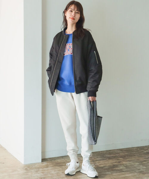B:MING by BEAMS(ビーミングバイビームス)の「B:MING by BEAMS / 中綿 MA-1 22AW(MA-1・レディース・アイボリー系/オリーブ/ブラック・SMALL/MEDIUM)」の8枚目の写真
