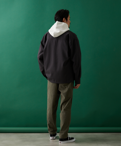 JOURNAL STANDARD relume（ジャーナルスタンダード　レリューム）の「TECH CORDS OVAL FIT パンツ（その他パンツ・メンズ・チャコールグレー/ネイビー/カーキ/ブラウン系その他/ベージュ系その他・SMALL/MEDIUM/LARGE）」の6枚目の写真