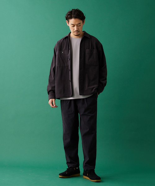 JOURNAL STANDARD relume（ジャーナルスタンダード　レリューム）の「TECH CORDS OVAL FIT パンツ（その他パンツ・メンズ・チャコールグレー/ネイビー/カーキ/ブラウン系その他/ベージュ系その他・SMALL/MEDIUM/LARGE）」の12枚目の写真