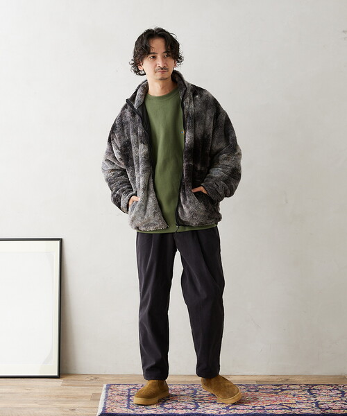 JOURNAL STANDARD relume（ジャーナルスタンダード　レリューム）の「TECH CORDS OVAL FIT パンツ（その他パンツ・メンズ・チャコールグレー/ネイビー/カーキ/ブラウン系その他/ベージュ系その他・SMALL/MEDIUM/LARGE）」の13枚目の写真