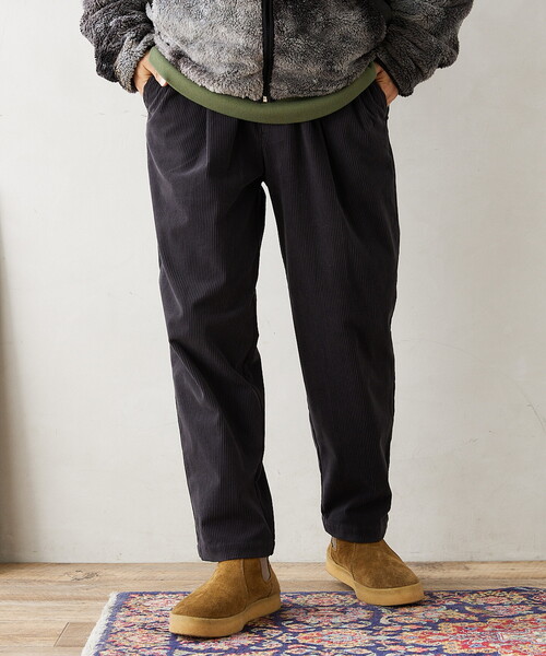 JOURNAL STANDARD relume（ジャーナルスタンダード　レリューム）の「TECH CORDS OVAL FIT パンツ（その他パンツ・メンズ・チャコールグレー/ネイビー/カーキ/ブラウン系その他/ベージュ系その他・SMALL/MEDIUM/LARGE）」の14枚目の写真