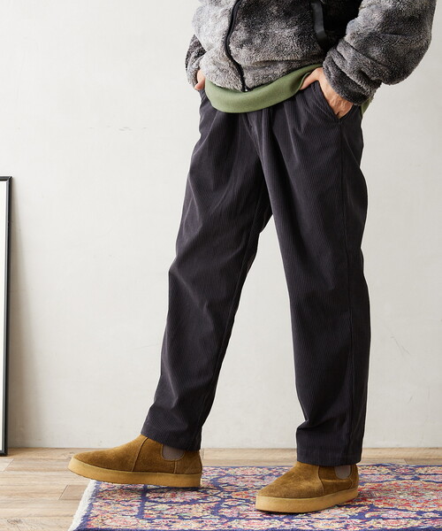 JOURNAL STANDARD relume（ジャーナルスタンダード　レリューム）の「TECH CORDS OVAL FIT パンツ（その他パンツ・メンズ・チャコールグレー/ネイビー/カーキ/ブラウン系その他/ベージュ系その他・SMALL/MEDIUM/LARGE）」の15枚目の写真