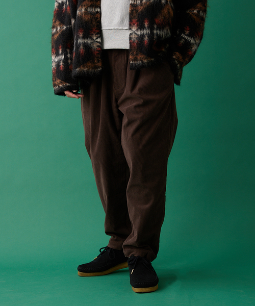 JOURNAL STANDARD relume（ジャーナルスタンダード　レリューム）の「TECH CORDS OVAL FIT パンツ（その他パンツ・メンズ・チャコールグレー/ネイビー/カーキ/ブラウン系その他/ベージュ系その他・SMALL/MEDIUM/LARGE）」の17枚目の写真