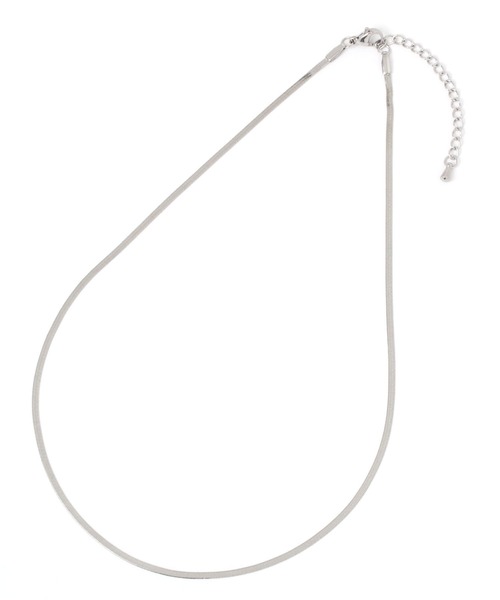 LEPSIM（レプシィム）の「ステンレススネイクネックレス　163855（ネックレス・レディース・シルバー/ゴールド・ONE SIZE）」の4枚目の写真
