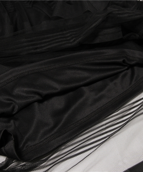 WEGO（ウィゴー）の「WEGO/ボーダーチュールマキシスカート（スカート・レディース・ホワイト/ブラック・FREE）」の11枚目の写真