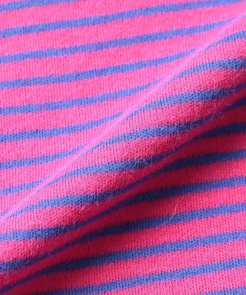 coen（コーエン）の「スムース微起毛ボーダーロングスリーブTシャツ（Tシャツ/カットソー・レディース・ブラウン/ピンク/ホワイト/ケリー/モカ/ロイヤルブルー・L/M）」の18枚目の写真