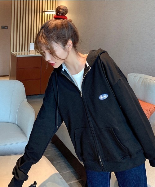 yuue' ( wear )（ユーイ）の「韓国風オーバーサイズ ジップアップ