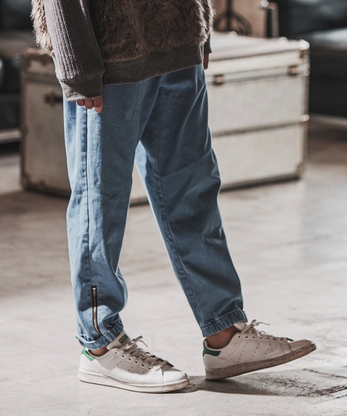 FACTOTUM（ファクトタム）の「mp10367- Jogger & Easy Specifications Denim Pants デニムパンツ（デニムパンツ・メンズ・ライトインディゴブルー/ブラック/ダークインディゴブルー・46/44/48）」の3枚目の写真