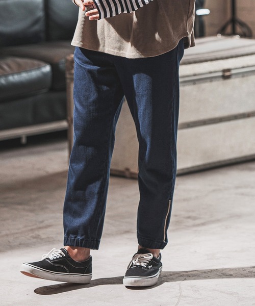 FACTOTUM（ファクトタム）の「mp10367- Jogger & Easy Specifications Denim Pants デニムパンツ（デニムパンツ・メンズ・ライトインディゴブルー/ブラック/ダークインディゴブルー・46/44/48）」の2枚目の写真