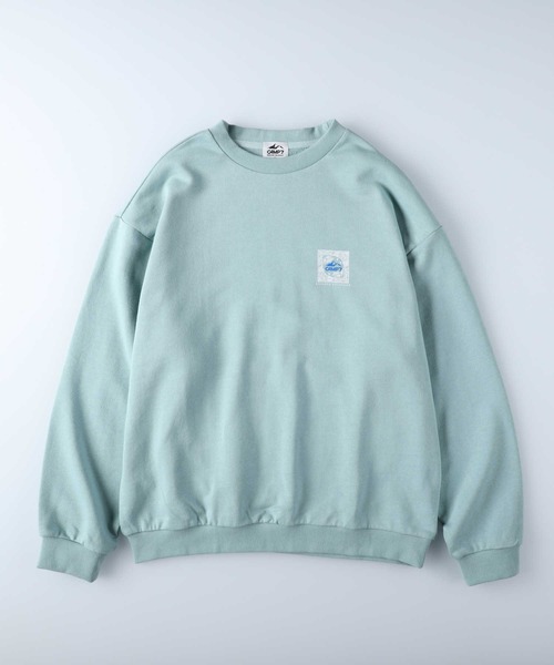 CAMP7（キャンプセブン）の「【CAMP7】バンダナプリントクルースウェット（スウェット・レディース・キナリ/ブラック/グリーン・L/M）」の7枚目の写真