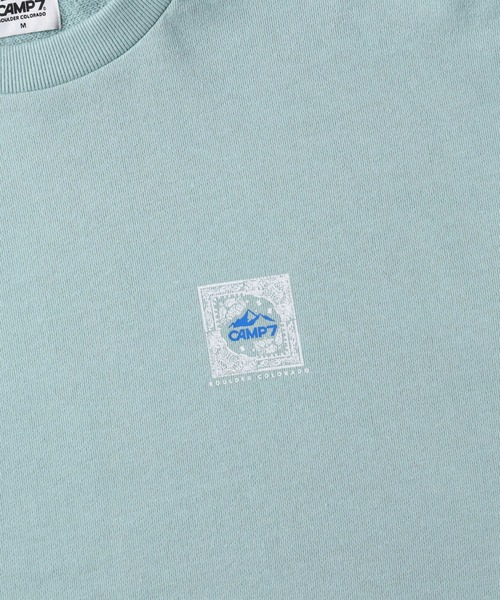 CAMP7（キャンプセブン）の「【CAMP7】バンダナプリントクルースウェット（スウェット・レディース・キナリ/ブラック/グリーン・L/M）」の10枚目の写真