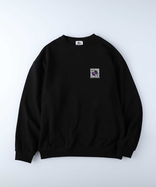 CAMP7（キャンプセブン）の「【CAMP7】バンダナプリントクルースウェット（スウェット・レディース・キナリ/ブラック/グリーン・L/M）」の6枚目の写真