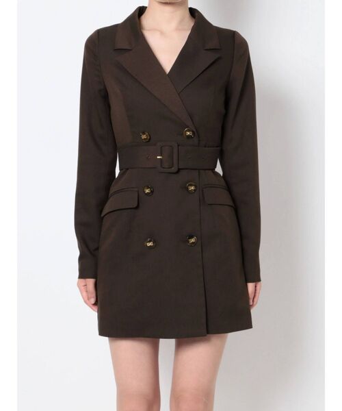 RESEXXY（リゼクシー）の「テーラードカラージャケットワンピース（ワンピース・レディース・ブラウン/グリーン/ベージュ/その他1・FREE）」の18枚目の写真