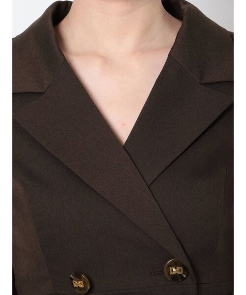 RESEXXY（リゼクシー）の「テーラードカラージャケットワンピース（ワンピース・レディース・ブラウン/グリーン/ベージュ/その他1・FREE）」の21枚目の写真