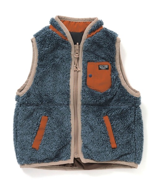 F.O.KIDS(エフオーキッズ)の「F.O.KIDS/エフオーキッズ リバーシブルベスト(ベスト・キッズ・ベージュ/オリーブ/グレー/ネイビー・130/140)」の22枚目の写真