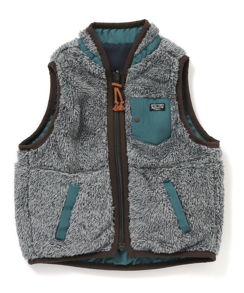 F.O.KIDS(エフオーキッズ)の「F.O.KIDS/エフオーキッズ リバーシブルベスト(ベスト・キッズ・ベージュ/オリーブ/グレー/ネイビー・130/140)」の18枚目の写真