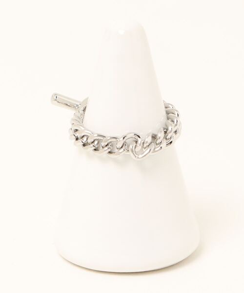 novice（ノーヴィス）の「【novice】Mantel Chain Ring（リング・レディース・シルバー/ゴールド・FREE）」の9枚目の写真