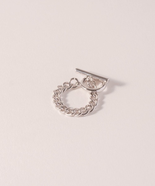 novice（ノーヴィス）の「【novice】Mantel Chain Ring（リング・レディース・シルバー/ゴールド・FREE）」の5枚目の写真