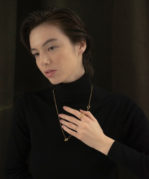 novice（ノーヴィス）の「【novice】Mantel Chain Ring（リング・レディース・シルバー/ゴールド・FREE）」の7枚目の写真