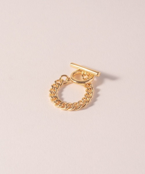 novice（ノーヴィス）の「【novice】Mantel Chain Ring（リング・レディース・シルバー/ゴールド・FREE）」の8枚目の写真
