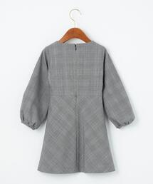 グリーンレーベルリラクシング　グレンチェックワンピース&ボレロ　160㎝ グリーンレーベルリラクシング グレンチェックワンピース&ボレロ