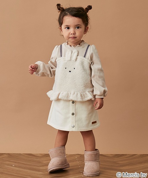 セール】【miffy】 faceスカパン（スカート）｜petit main