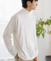 coen | 天竺タートルネックTシャツ(Tシャツ/カットソー)