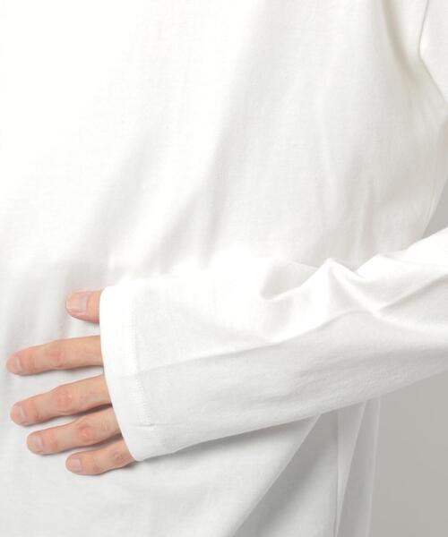 coen（コーエン）の「天竺タートルネックTシャツ（Tシャツ/カットソー・メンズ・ホワイト/ブラック・S/M/L/XL）」の22枚目の写真