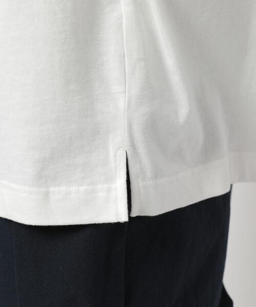 coen（コーエン）の「天竺タートルネックTシャツ（Tシャツ/カットソー・メンズ・ホワイト/ブラック・S/M/L/XL）」の21枚目の写真