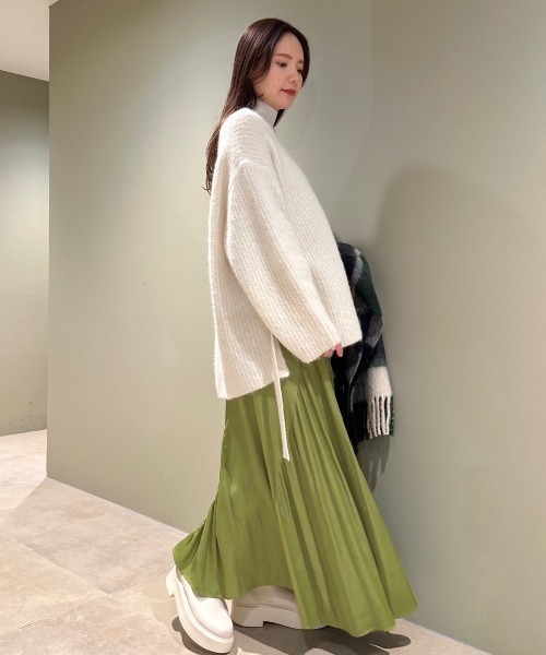 emmi（エミ）の「【emmi atelier】ランダムフレアースカート（スカート 
