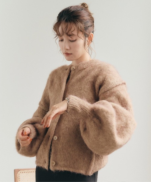 titivate（ティティベイト）の「ウールブレンドボリュームニット