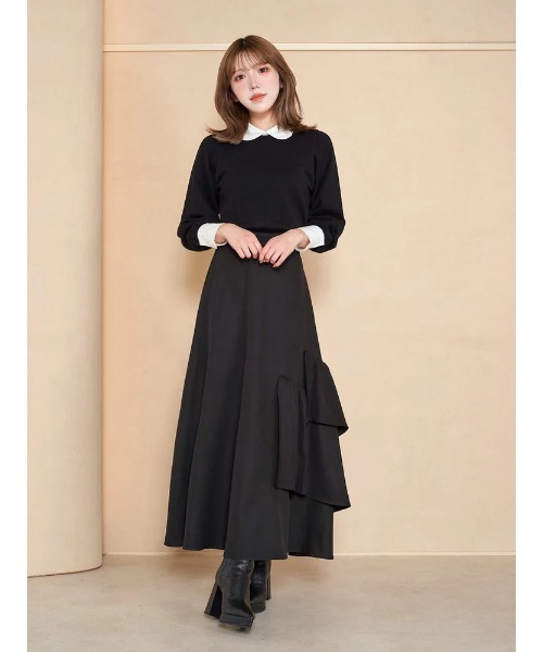 Darich ワンピース DDストライププリーツロングワンピース – Darich (ダーリッチ)