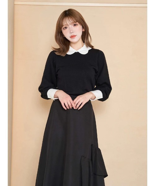 セール】バイカラーランダムロングワンピース（ワンピース）｜Darich