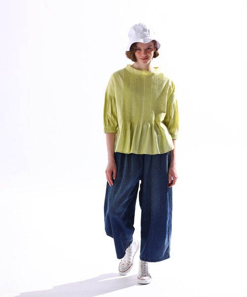 Kelen（ケレン）の「「KELEN / ケレン」LOOSE SILHOUETTE DENIM / PESH DENIM（その他パンツ・レディース・ワンウォッシュ/インディゴブルー・S/M）」の3枚目の写真