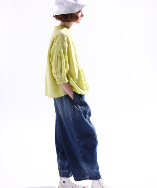 Kelen（ケレン）の「「KELEN / ケレン」LOOSE SILHOUETTE DENIM / PESH DENIM（その他パンツ・レディース・ワンウォッシュ/インディゴブルー・S/M）」の5枚目の写真