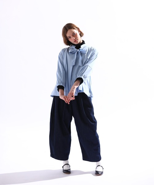 Kelen（ケレン）の「「KELEN / ケレン」LOOSE SILHOUETTE DENIM / PESH DENIM（その他パンツ・レディース・ワンウォッシュ/インディゴブルー・S/M）」の6枚目の写真
