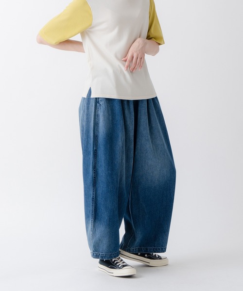 Kelen（ケレン）の「「KELEN / ケレン」LOOSE SILHOUETTE DENIM / PESH DENIM（その他パンツ・レディース・ワンウォッシュ/インディゴブルー・S/M）」の18枚目の写真