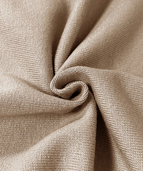 Doux Belle（ドゥーベル）の「シンプルVネックニットベスト（ベスト・レディース・ベージュ/ブラウン/グレー/ブラック/オートミール・MEDIUM/LARGE/X-LARGE/SMALL）」の21枚目の写真