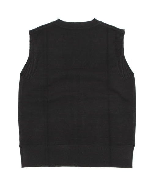 セール】シンプルVネックニットベスト（ベスト）｜Doux Belle