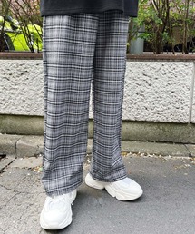 Figments | チェックイージーパンツ(その他パンツ)