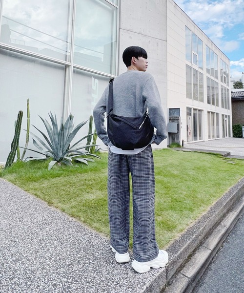 Figments(フィグメンツ)の「チェックイージーパンツ(その他パンツ・レディース・ブラウン/ブラック・FREE)」の6枚目の写真