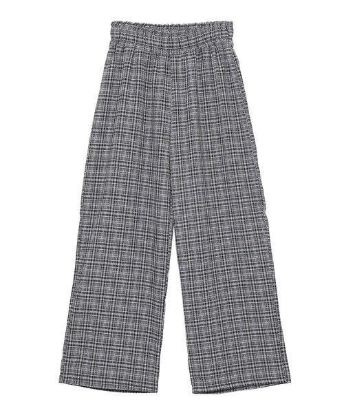 Figments(フィグメンツ)の「チェックイージーパンツ(その他パンツ・レディース・ブラウン/ブラック・FREE)」の9枚目の写真