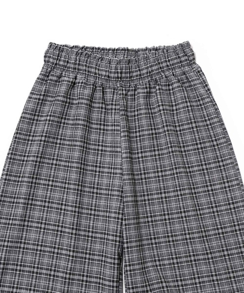 Figments(フィグメンツ)の「チェックイージーパンツ(その他パンツ・レディース・ブラウン/ブラック・FREE)」の12枚目の写真