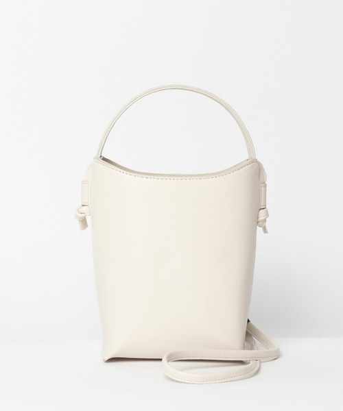 salle de bal（サルデバル）の「MAISON BLANCHE / メゾンブランシュ 2WAY ミニ ショルダーバッグ トートバッグ minishoulderbag DII（ショルダーバッグ・レディース・アイボリー/ピンク/グリーン/オレンジ/ベージュ/ブラック/シルバー・FREE）」の3枚目の写真