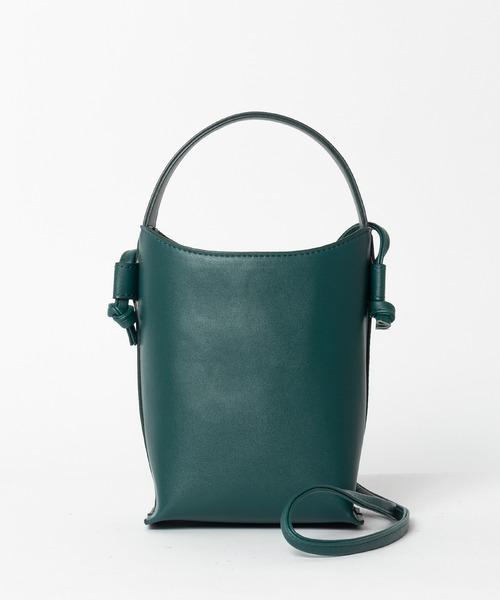 salle de bal（サルデバル）の「MAISON BLANCHE / メゾンブランシュ 2WAY ミニ ショルダーバッグ トートバッグ minishoulderbag DII（ショルダーバッグ・レディース・アイボリー/ピンク/グリーン/オレンジ/ベージュ/ブラック/シルバー・FREE）」の4枚目の写真